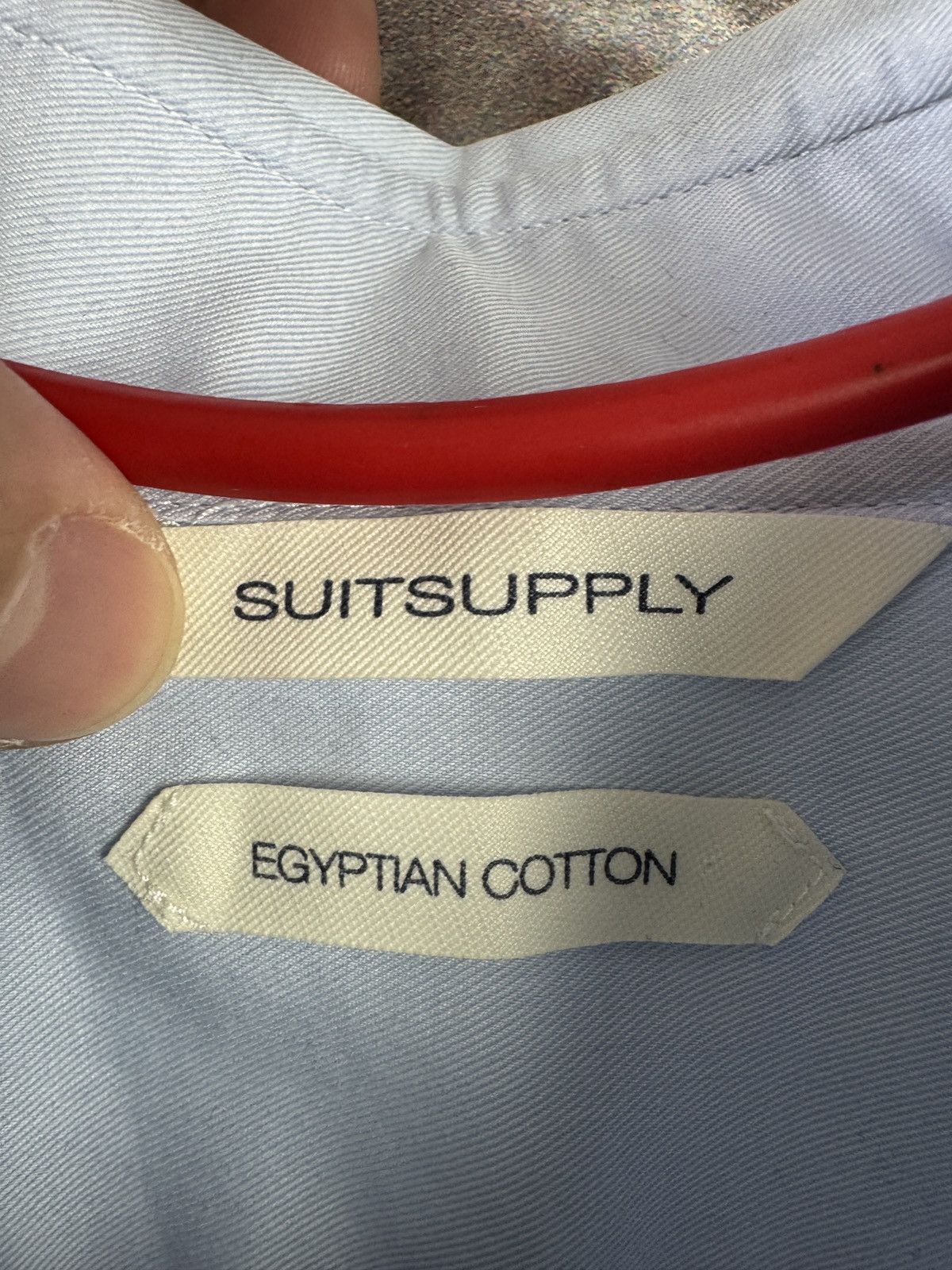 Suitsupply Suitsupply Light Blue Dress Shirt Men Button Up Size US M / EU 48-50 / 2 - 5 Thumbnail