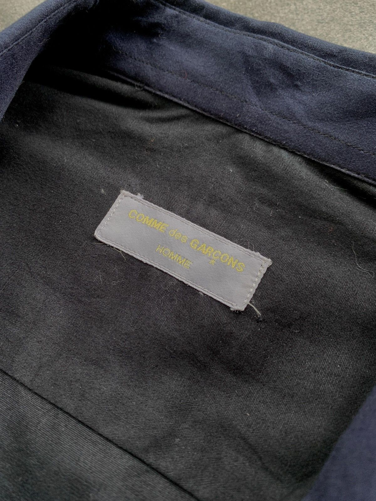 Comme des Garcons Homme FREE IMPORT TAX 90s Paneled Reworked Shirt Size US M / EU 48-50 / 2 - 6 Thumbnail