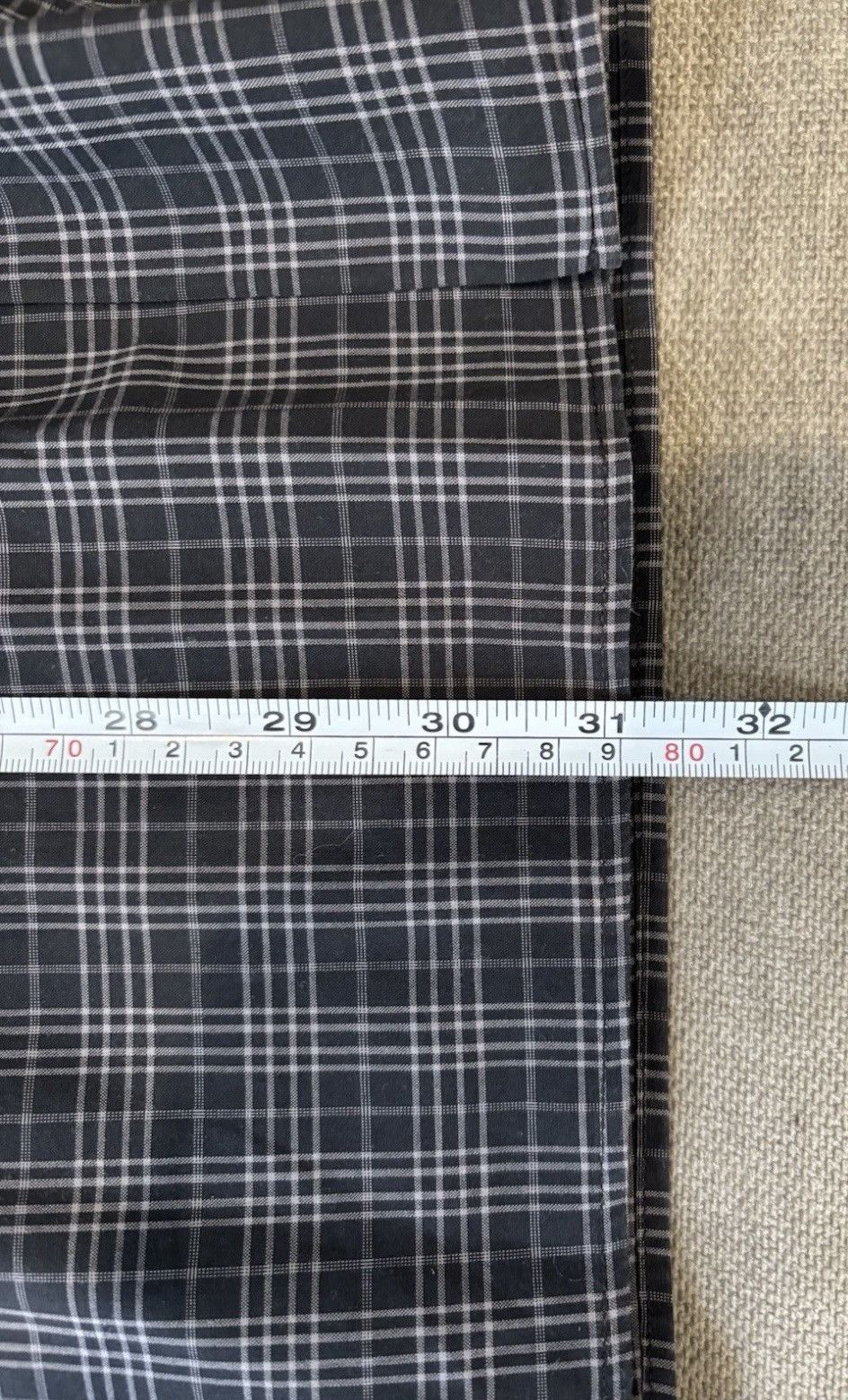 John Varvatos NWT John Varvatos Shirt 2XL XXL Button Up Coal Gray Check Size US XXL / EU 58 / 5 - 11 Thumbnail