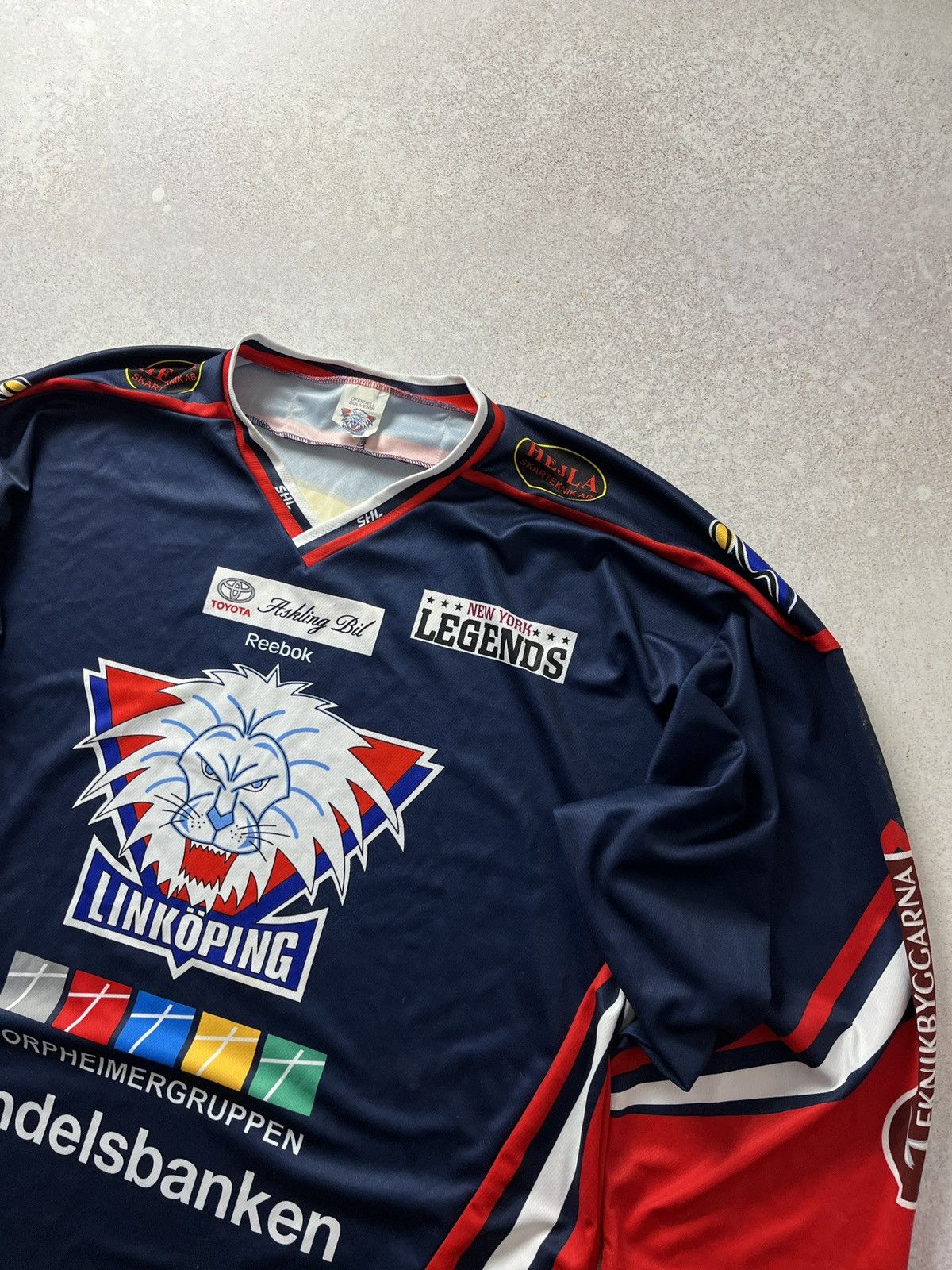 Vintage Vintage HC Linkoping SHL Swedish Hockey League Jersey Size US XL / EU 56 / 4 - 2 Thumbnail