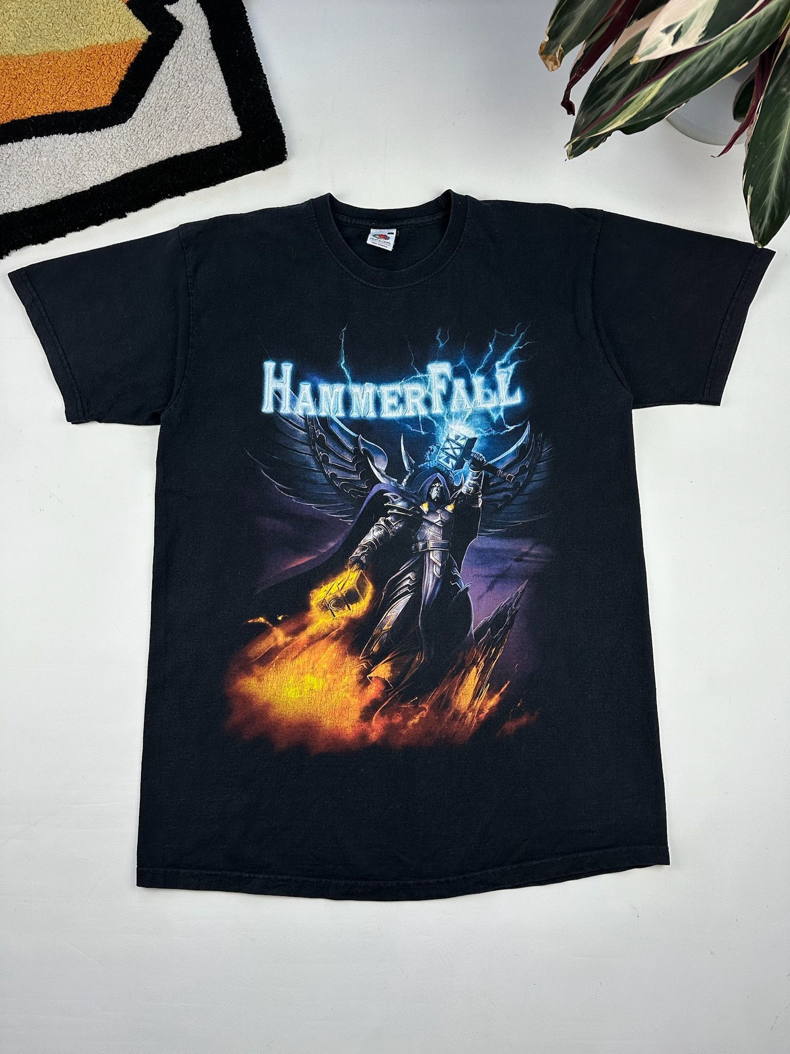 Band Tees Vintage 2000s HammerFall tShirt lighting Band Tee Size US L / EU 52-54 / 3 - 1 Thumbnail