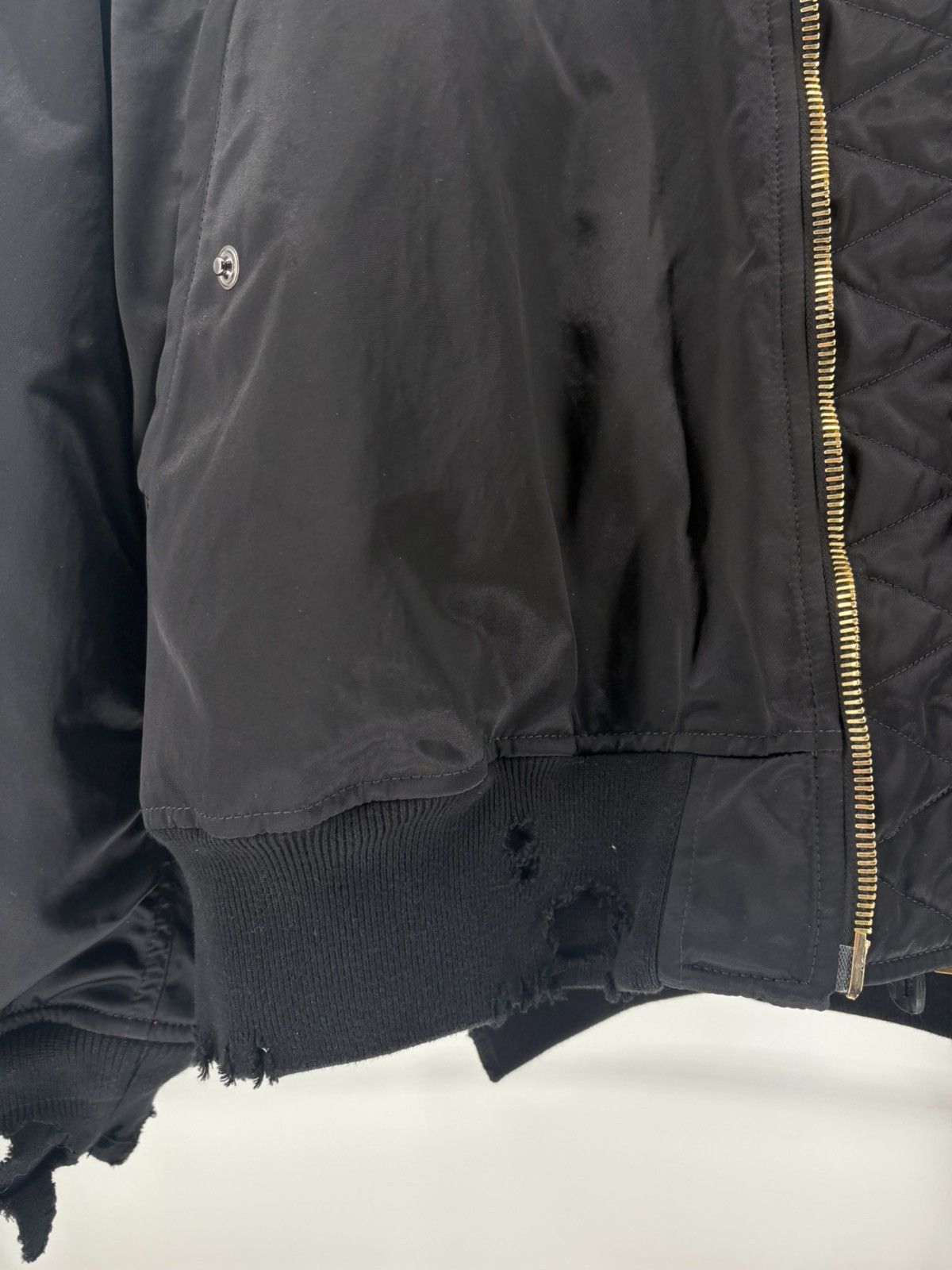 Balenciaga Balenciaga Double Sleeve Bomber Jacket Size US L / EU 52-54 / 3 - 5 Thumbnail