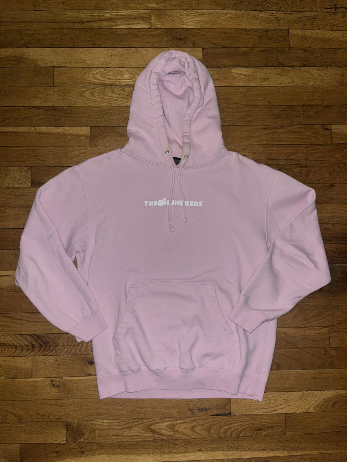 The Hundreds The Hundreds Pink Logo Hoodie Size US M / EU 48-50 / 2 - 1 Thumbnail
