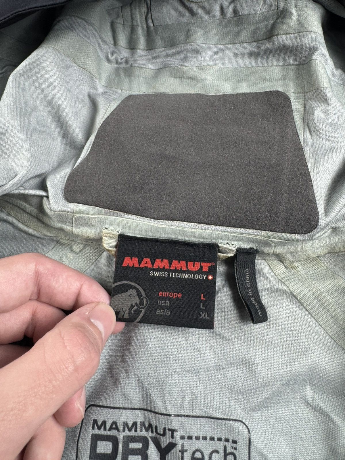 Mammut Mammut DryTech Premium Windbreaker Zip Bomber Light Jacket Size US L / EU 52-54 / 3 - 13 Thumbnail