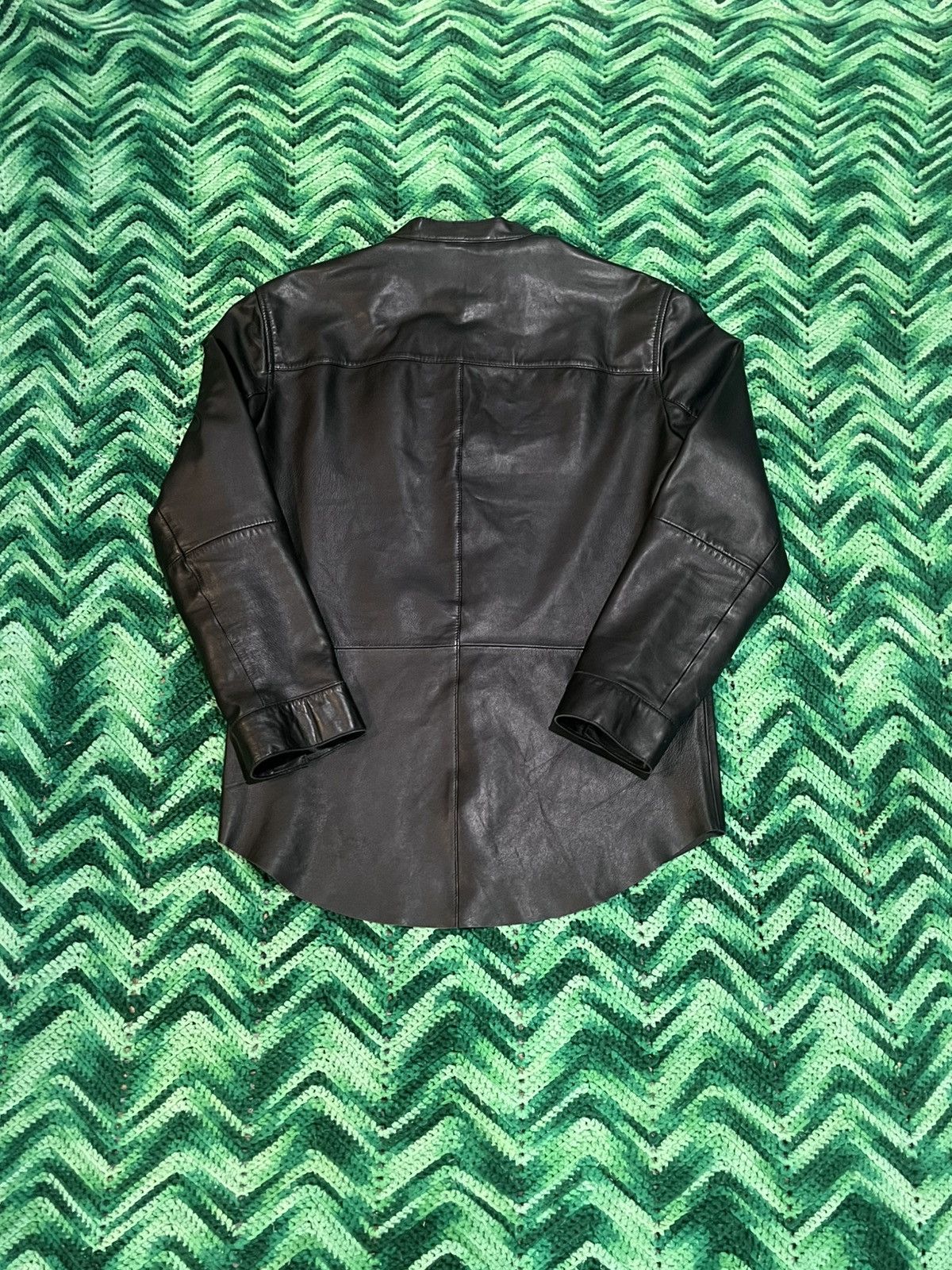 John Varvatos John Varvatos Black Leather Jacket Size US M / EU 48-50 / 2 - 3 Thumbnail