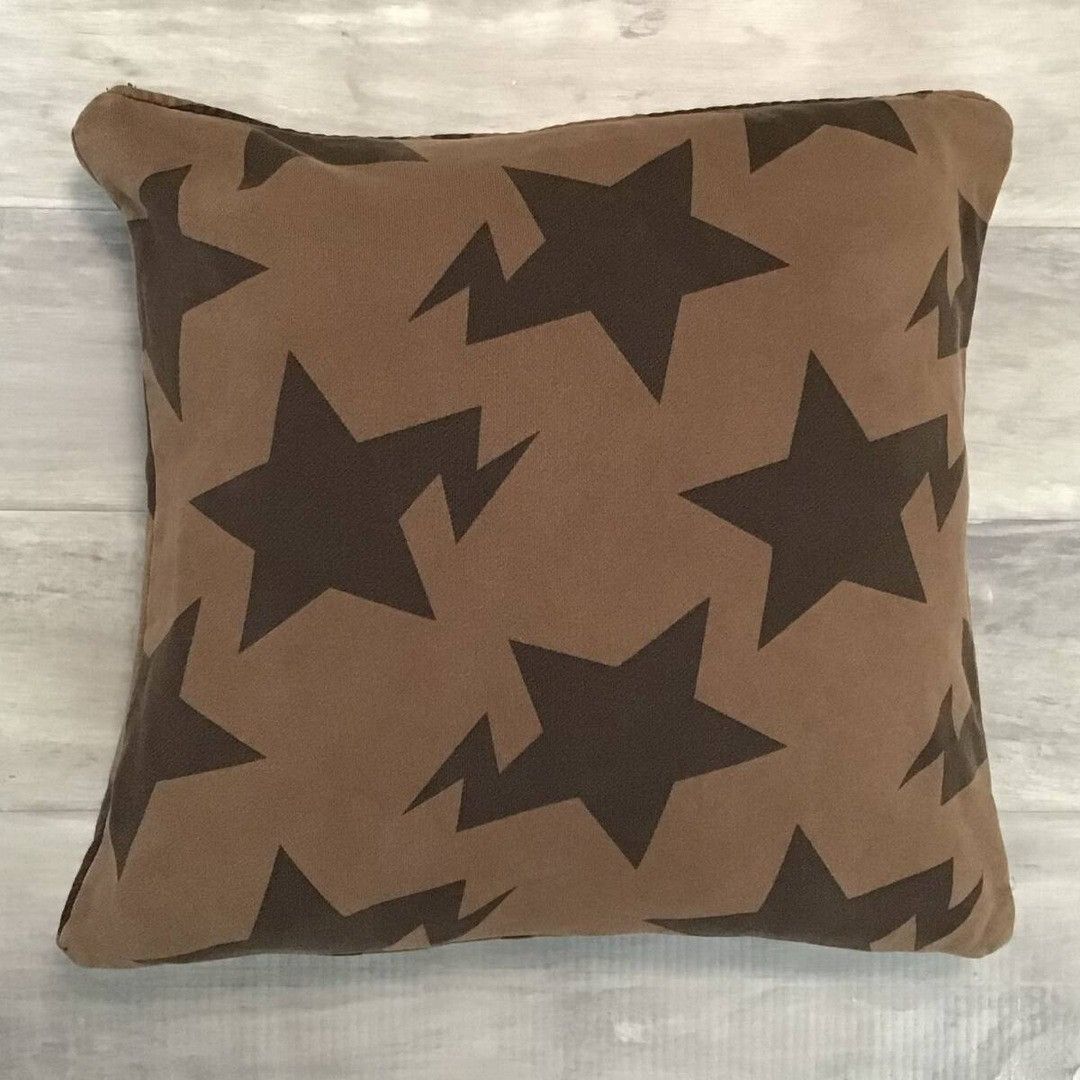 Bape × Nigo BAPE STA Cushion Pillow Brown a bathing ape star NIGO Size ONE SIZE - 2 Thumbnail