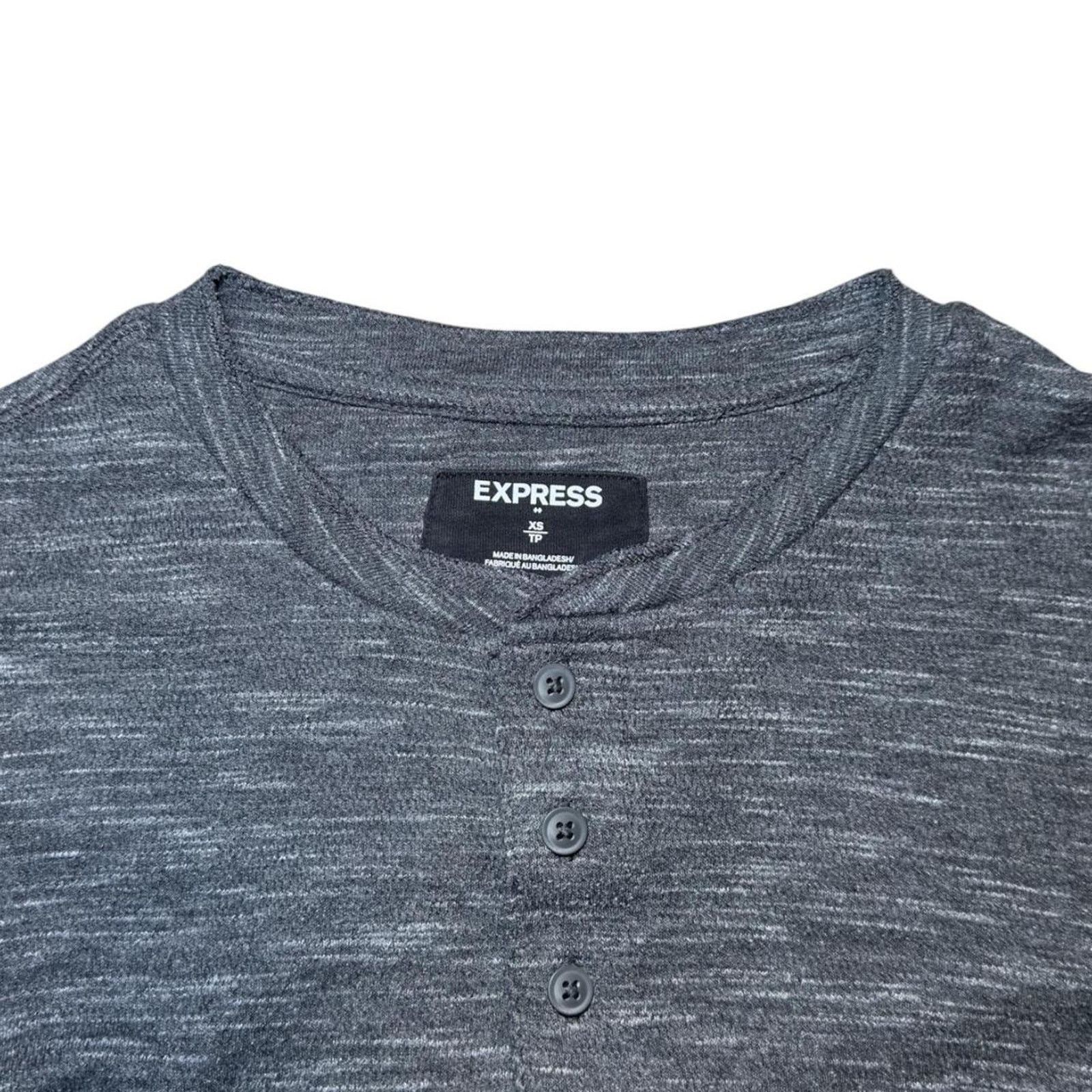 Express Express long sleeve henley xs Size US XS / EU 42 / 0 - 3 Thumbnail