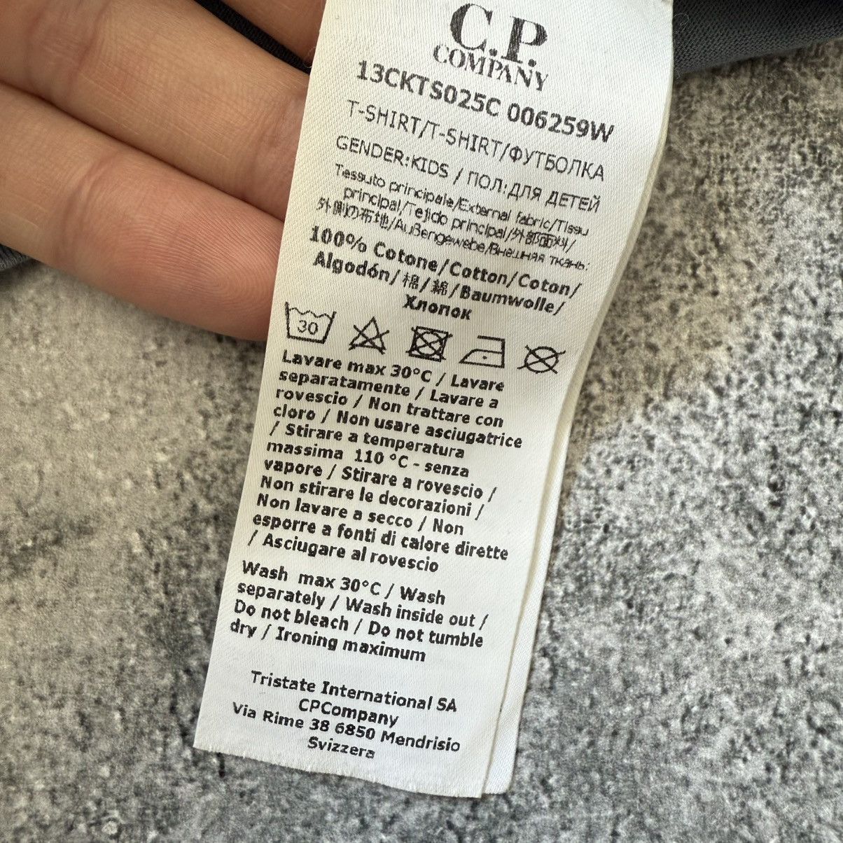 C.P. Company C.P. Company Logo Label T-Shirt Junior Size US XS / EU 42 / 0 - 5 Thumbnail