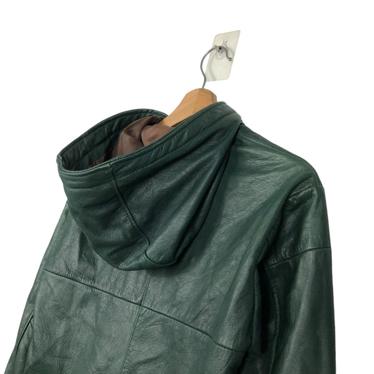 Japanese Brand 🔥UNKNOWN BRAND JAPANESE CROPPED LEATHER JACKET ISSEY MIYAKE Size US S / EU 44-46 / 1 - 12 Thumbnail