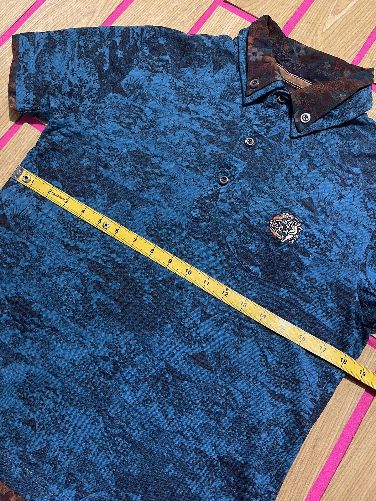If Six Was Nine Y2K SUKAJAN polo short sleeve tshirt japanese style Size US M / EU 48-50 / 2 - 8 Thumbnail