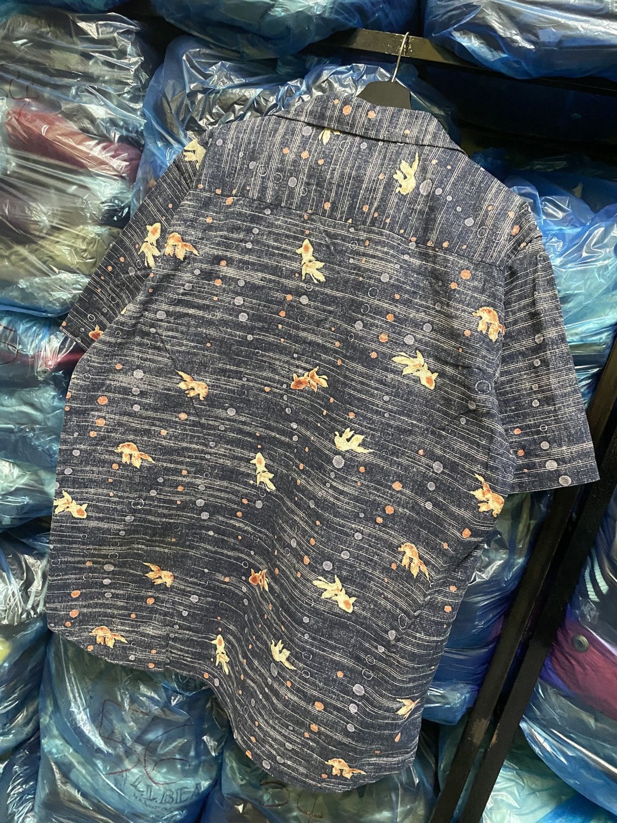 Smith's American Vintage Smith’s American Goldfish Pattern Shirt Made Japan Size US L / EU 52-54 / 3 - 10 Thumbnail