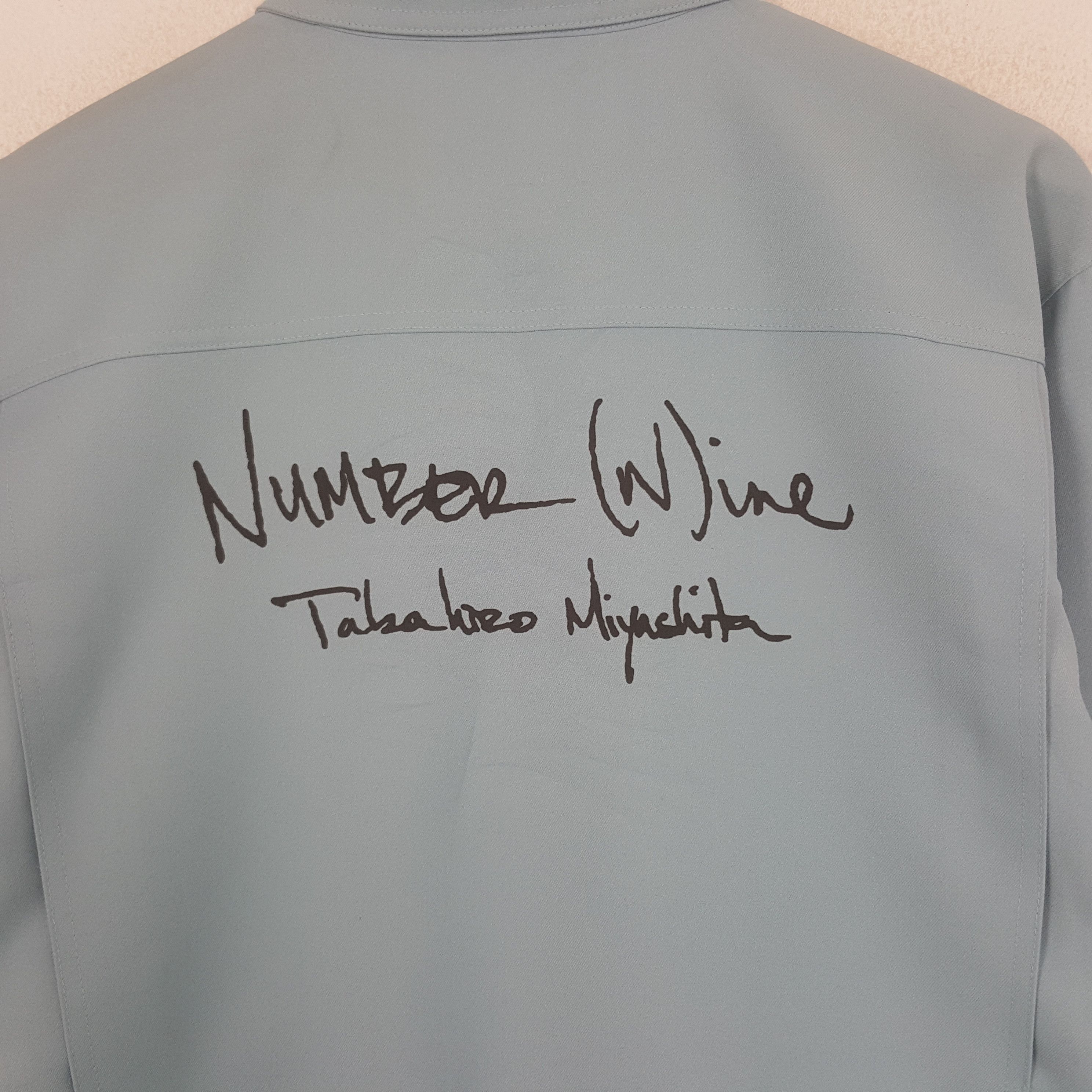 Japanese Worker Custom Art Number (N)ine Zipper Jacket