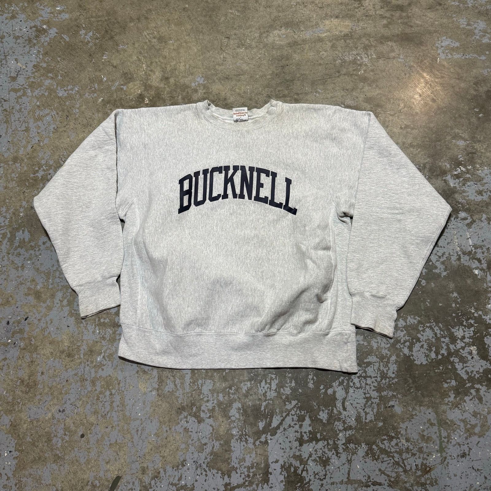 Vintage Bucknell University Reverse Weave Style Crewneck Sweatshirt Size US XL / EU 56 / 4 - 1 Thumbnail