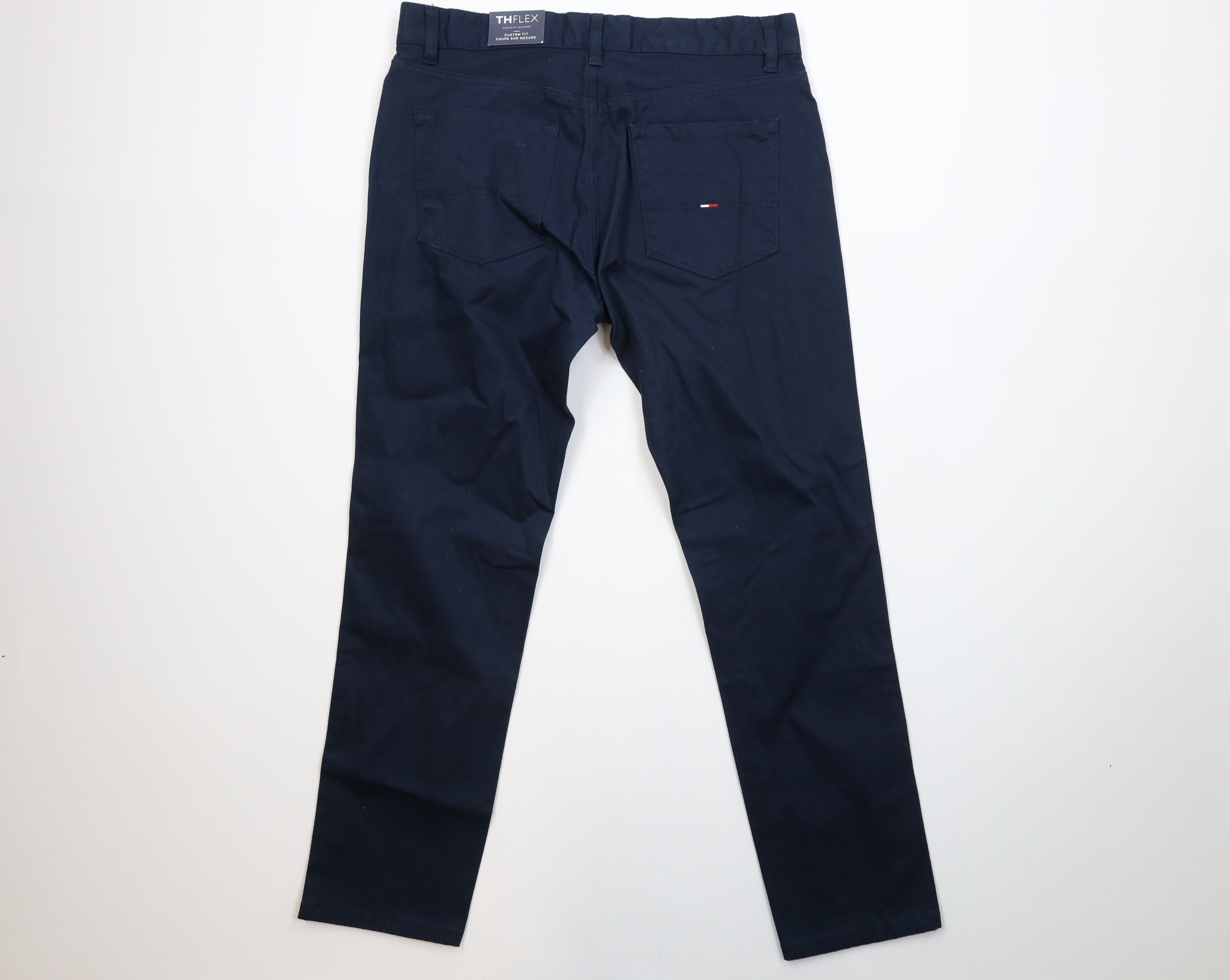 Tommy Hilfiger Deadstock Vintage Y2K Tommy Hilfiger Ribbed Whipcord Pants Size US 31 - 9 Thumbnail