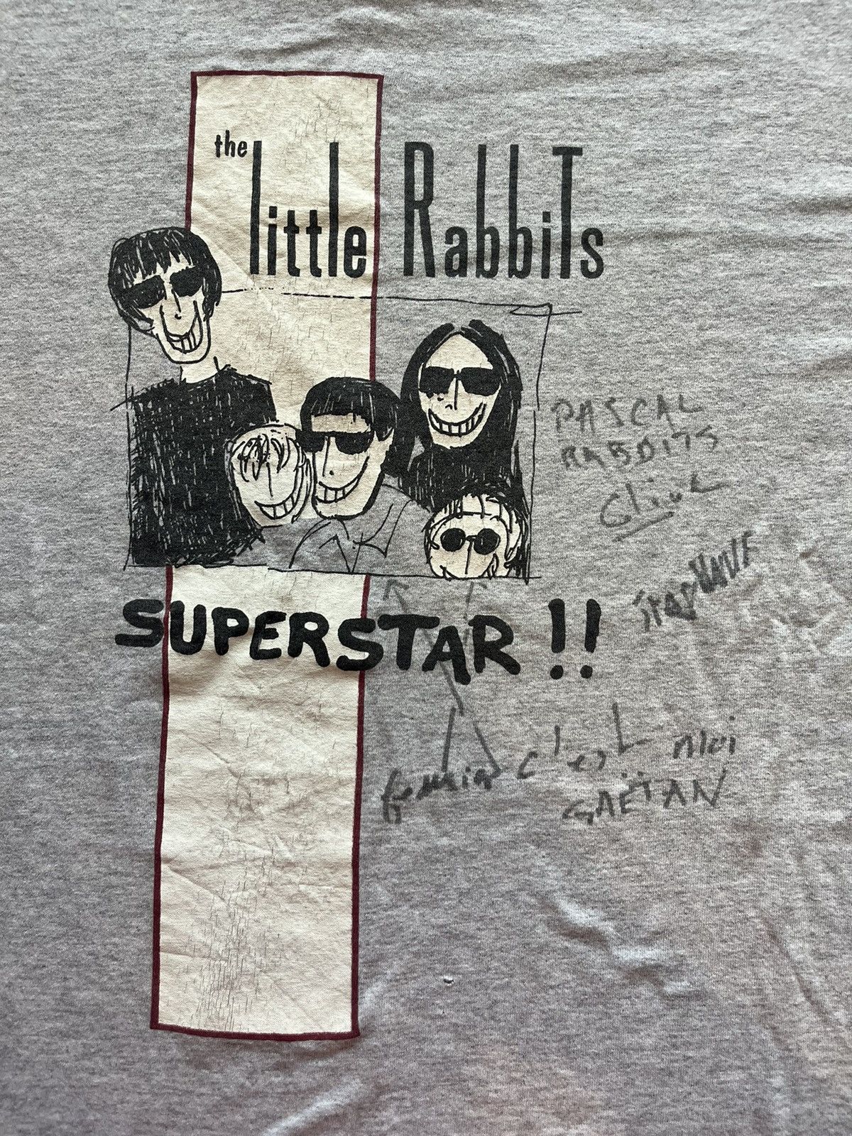 Band Tees × Vintage Vintage The Little RabbiTs Superstar !! 90’s ( Signature ) Size US XL / EU 56 / 4 - 5 Thumbnail