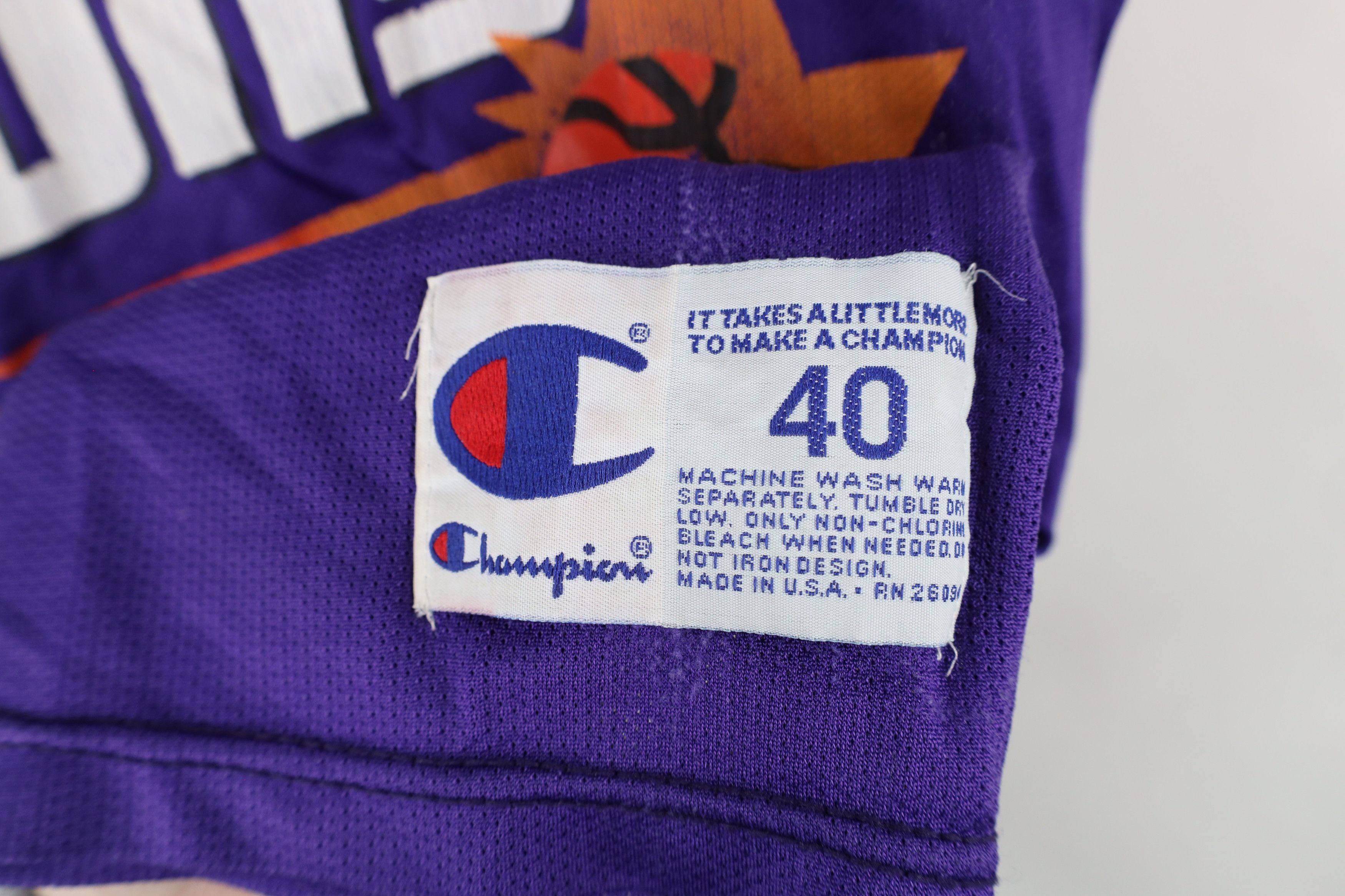 Champion × Vintage Vintage 90s Champion Phoenix Suns Basketball Jersey USA Size US L / EU 52-54 / 3 - 9 Thumbnail