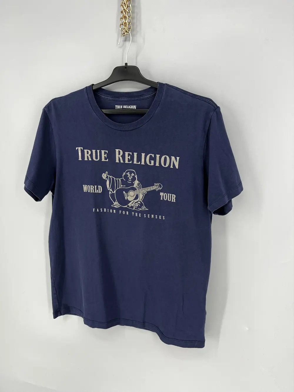Japanese Brand True Religion Big Buddha Chief Keef Style Rap T Shirt Size US L / EU 52-54 / 3 - 3 Thumbnail