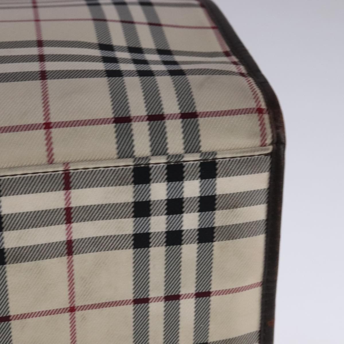 Burberry Burberry Nova Check Hand Bag Canvas Leather Beige Brown Size ONE SIZE - 13 Thumbnail