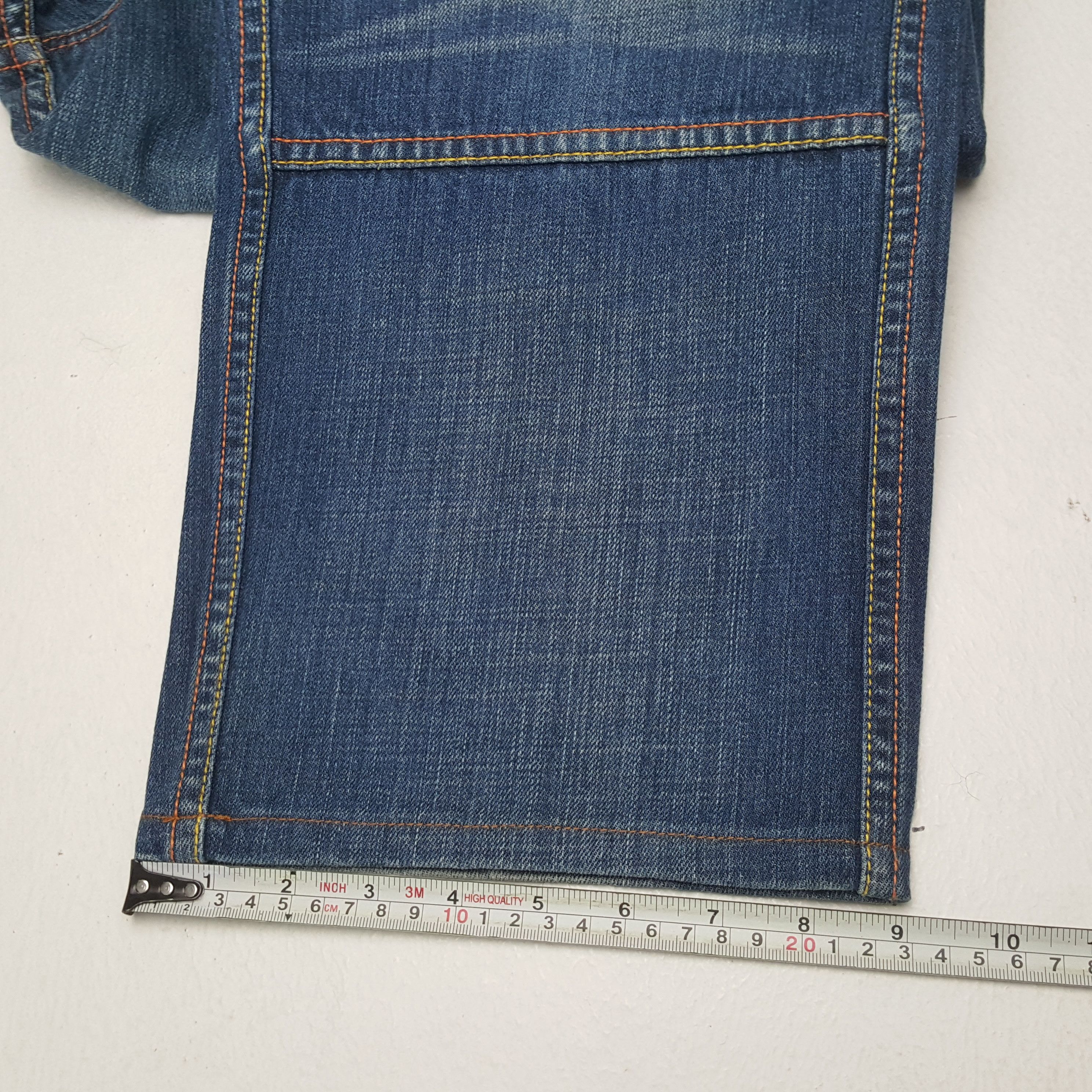Evisu EVISU Japanese Brand Streetwear Custom Daicock Style Jeans Size US 31 - 11 Thumbnail