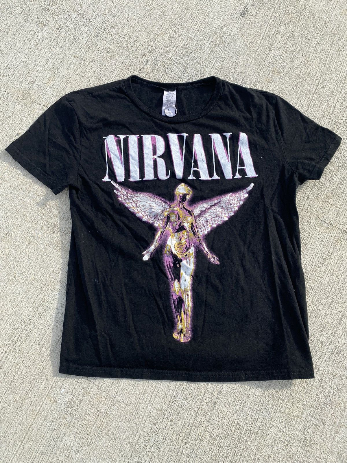 Other × Vintage Women’s Nirvana Band Tee Size S / US 4 / IT 40 - 1 Thumbnail