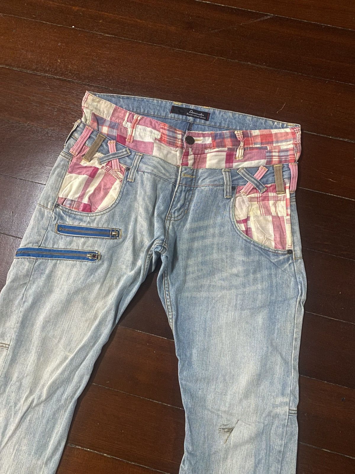 Beauty Beast VINTAGE Y2K DOMINATE DOUBLE WAISTED BONDAGE PANTS Size US 37 - 3 Thumbnail