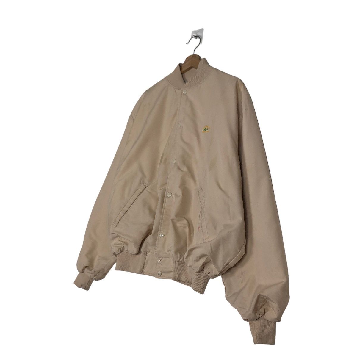 Japanese Brand 🔥 90’s Vtg Bomber Jacket Palm Beach Sports Big Logo Size US XXL / EU 58 / 5 - 2 Thumbnail