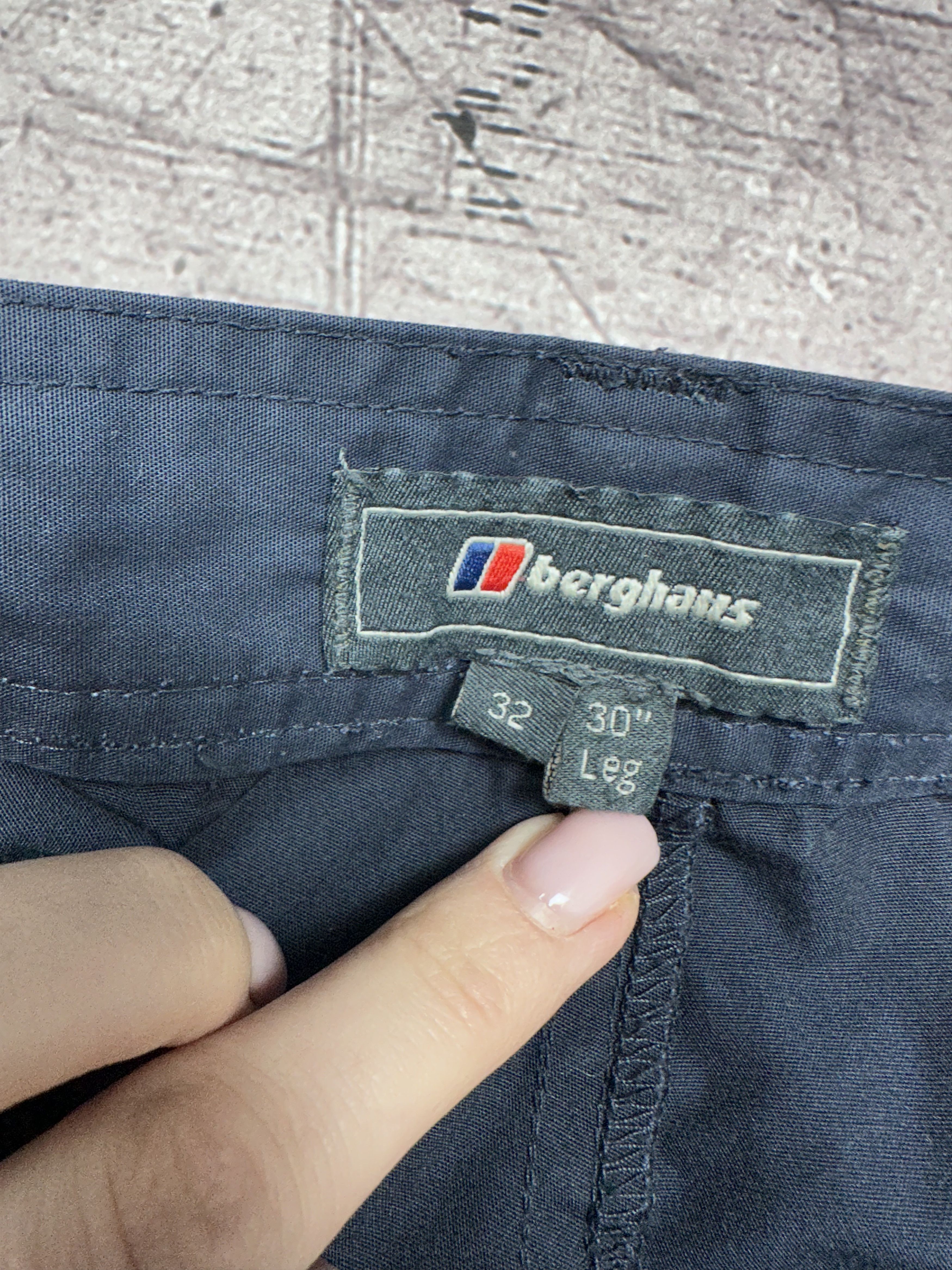 Berghaus × Vintage Berghaus Vintage Mens Outdoor Cargo Pants Shorts Size US 32 / EU 48 - 5 Thumbnail