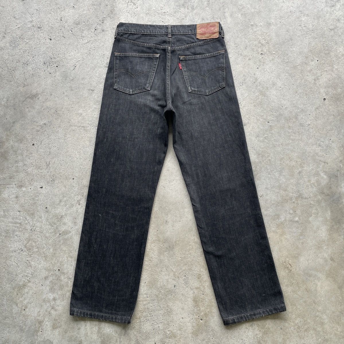 Levi's Vintage Clothing W29x29💥 Vintage Levis 503 J-22 Black Jeans Pants Denim Size US 29 - 14 Thumbnail