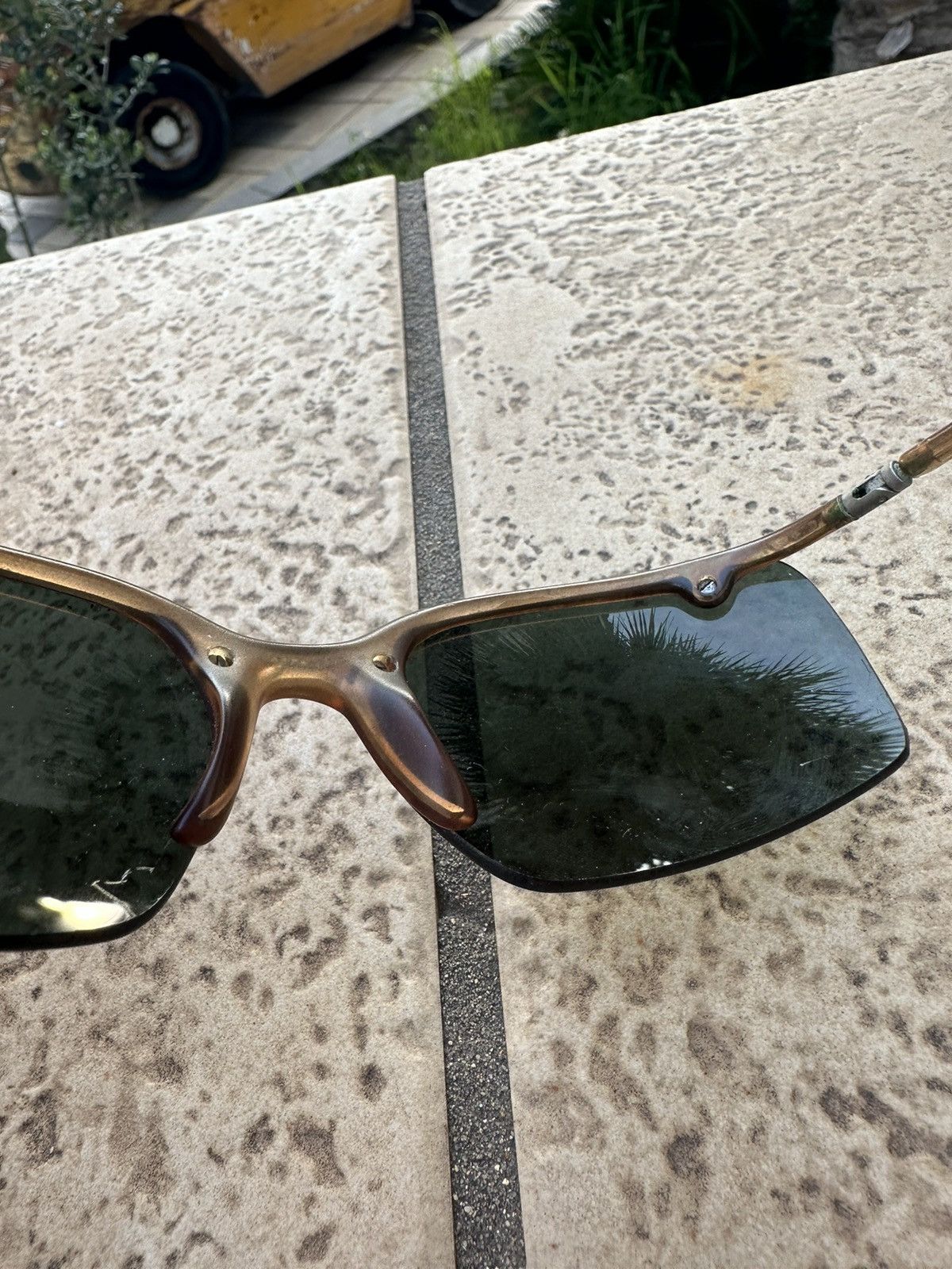 Prada Prada Sunglasses Brown Size ONE SIZE - 6 Thumbnail