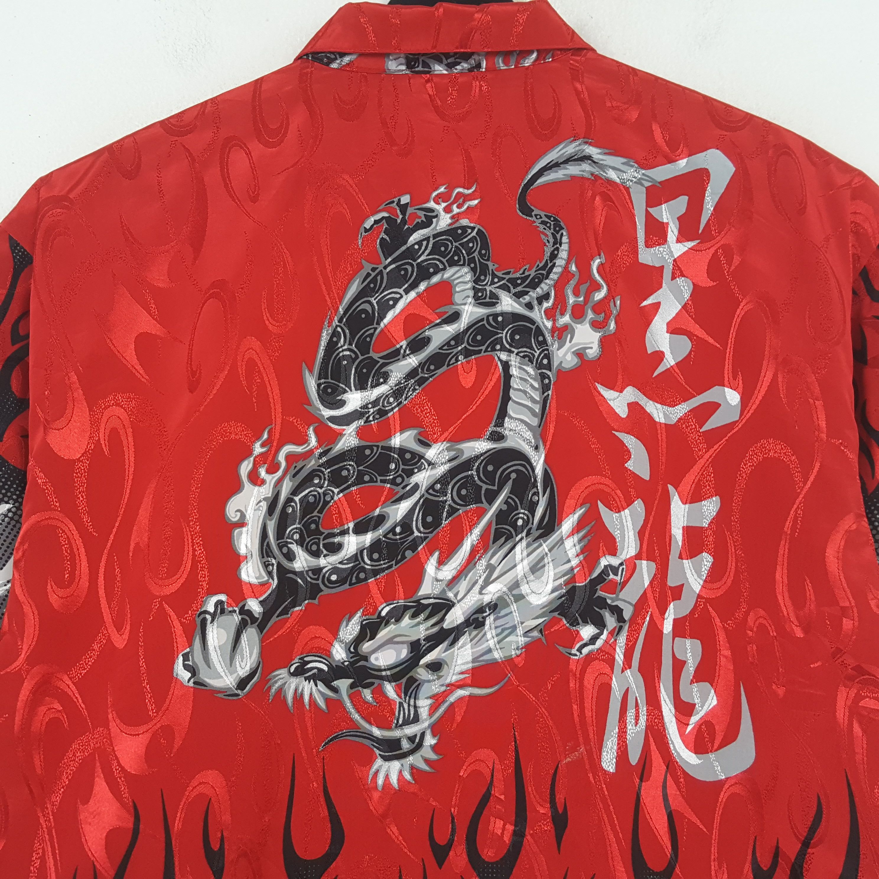 Dogtown Dogtown BLACK DRAGON Fashion Style Shirt 31 Size US XXL / EU 58 / 5 - 2 Thumbnail