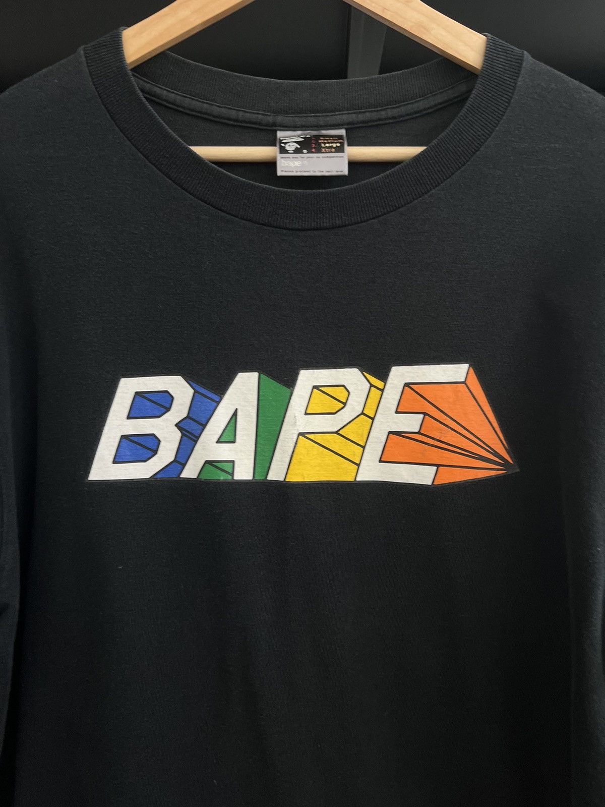 Bape VINTAGE Bape Longsleeve Tee Size US L / EU 52-54 / 3 - 3 Thumbnail