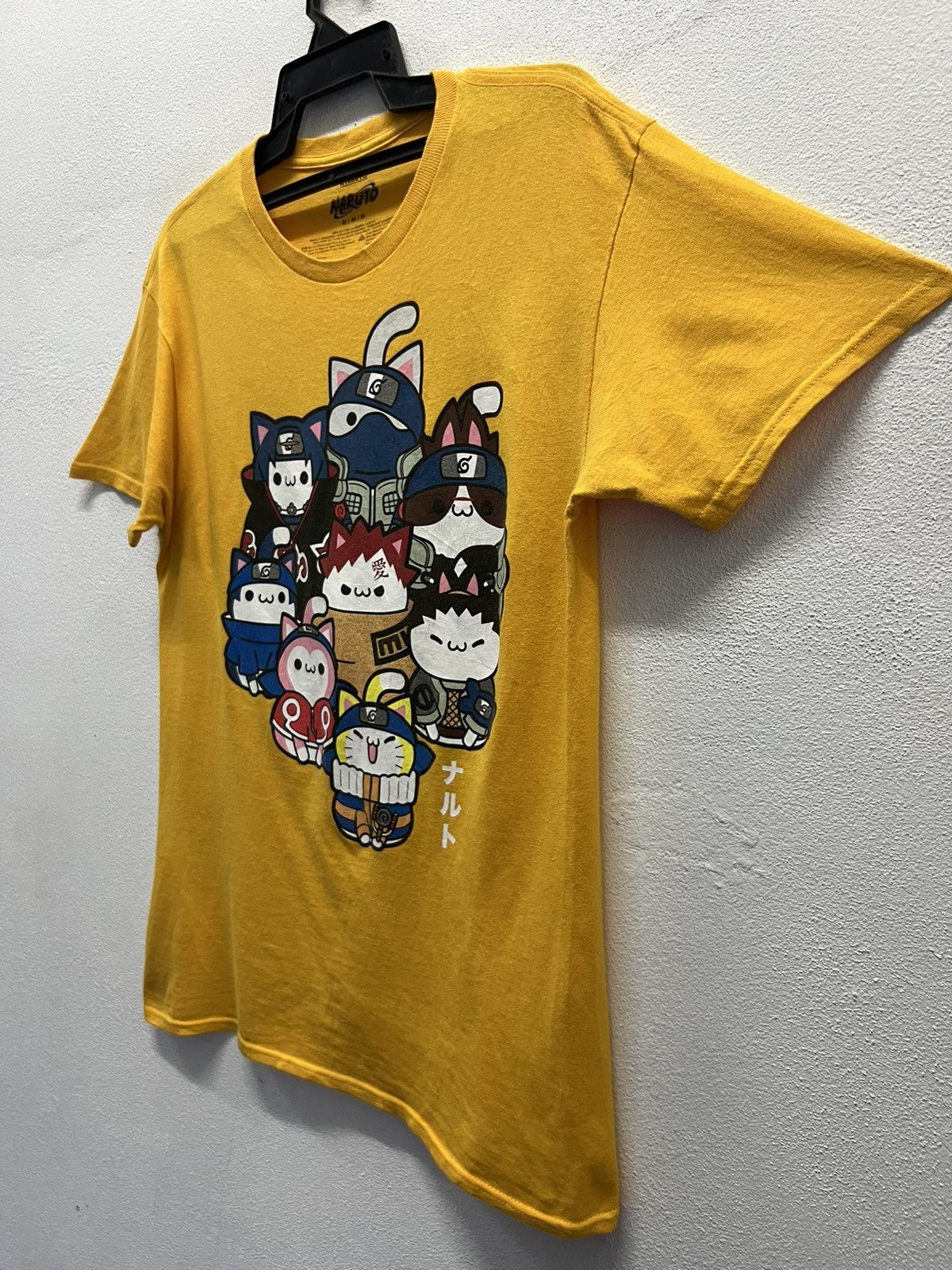 Anime 2002 MASASHI KISHIMOTO NARUTO NYARUTO SHIRT Size US M / EU 48-50 / 2 - 4 Thumbnail