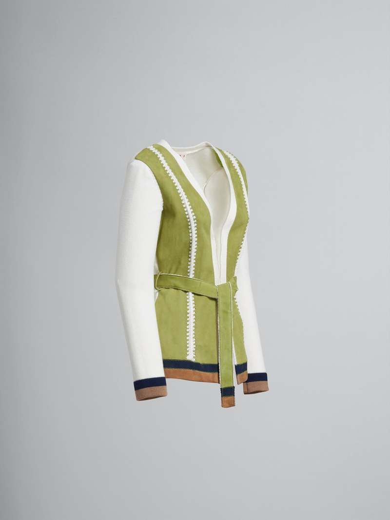 Marni o1y1125 Cardigan in Multicolor Size M / US 6-8 / IT 42-44 - 2 Thumbnail