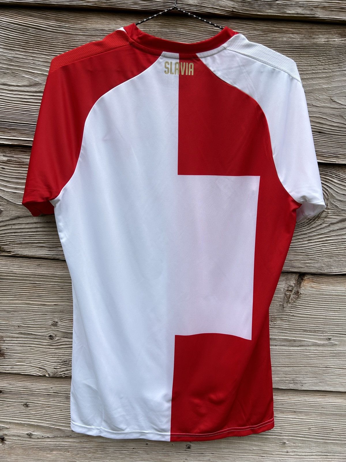 Puma BNWT Slavia Praha Prague 2019/20 Home Kit Puma Soccer Jersey Size US M / EU 48-50 / 2 - 6 Thumbnail