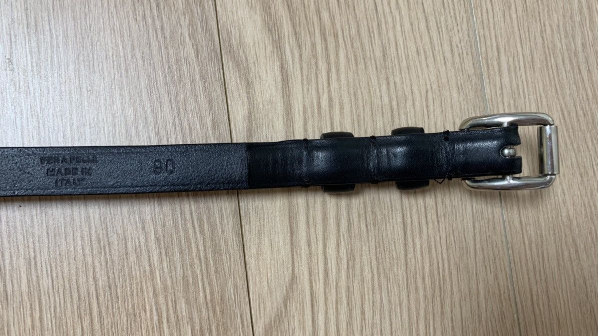 Marc Jacobs Marc Jacobs Black Skinny Belt Rare Size 30 - 6 Thumbnail