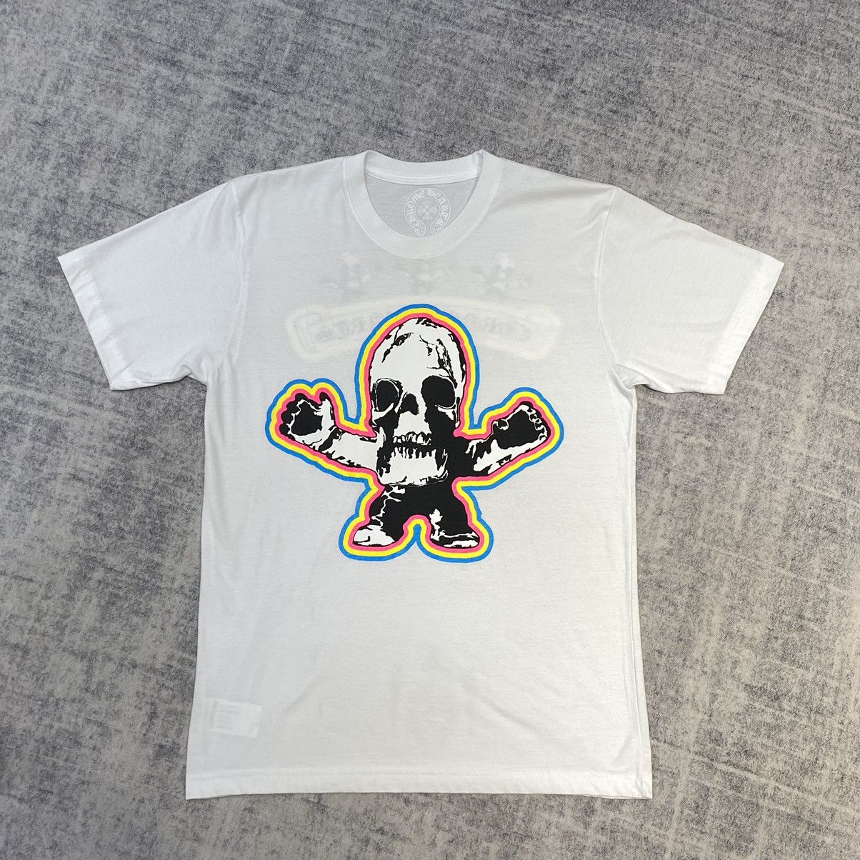 Chrome Hearts CHROME HEARTS Foti Harris Teeter Tee Shirt WHITE Size US M / EU 48-50 / 2 - 1 Thumbnail