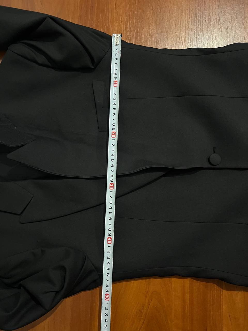 Balenciaga 2010 BALENCIAGA PARIS BY NICOLAS CHESQUIERE BUTTON BLAZER 48 Size 48S - 18 Thumbnail