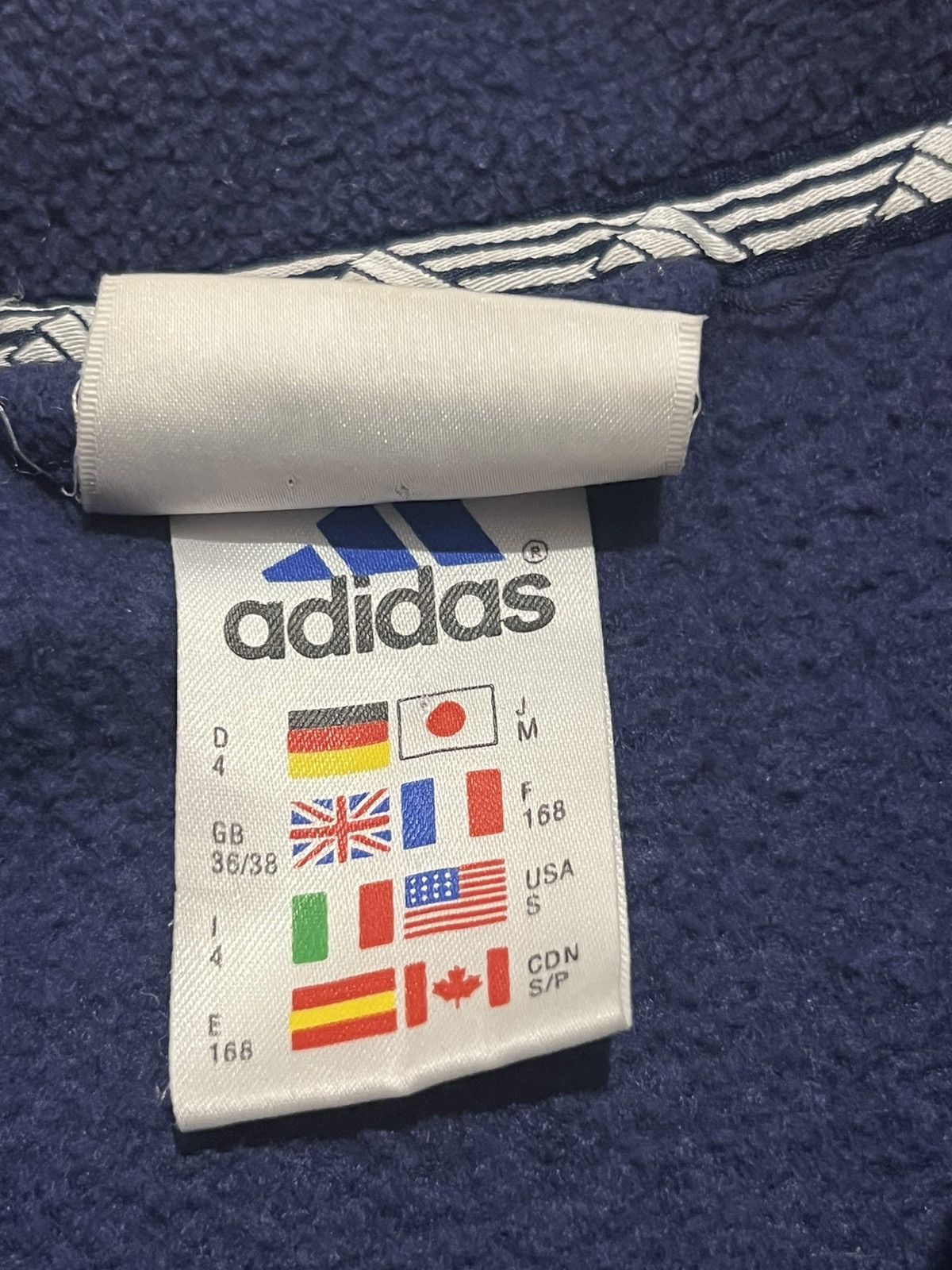 Adidas × Vintage Rare Vest Adidas Vintage Fleece 1999 Streetwear Size US M / EU 48-50 / 2 - 9 Thumbnail