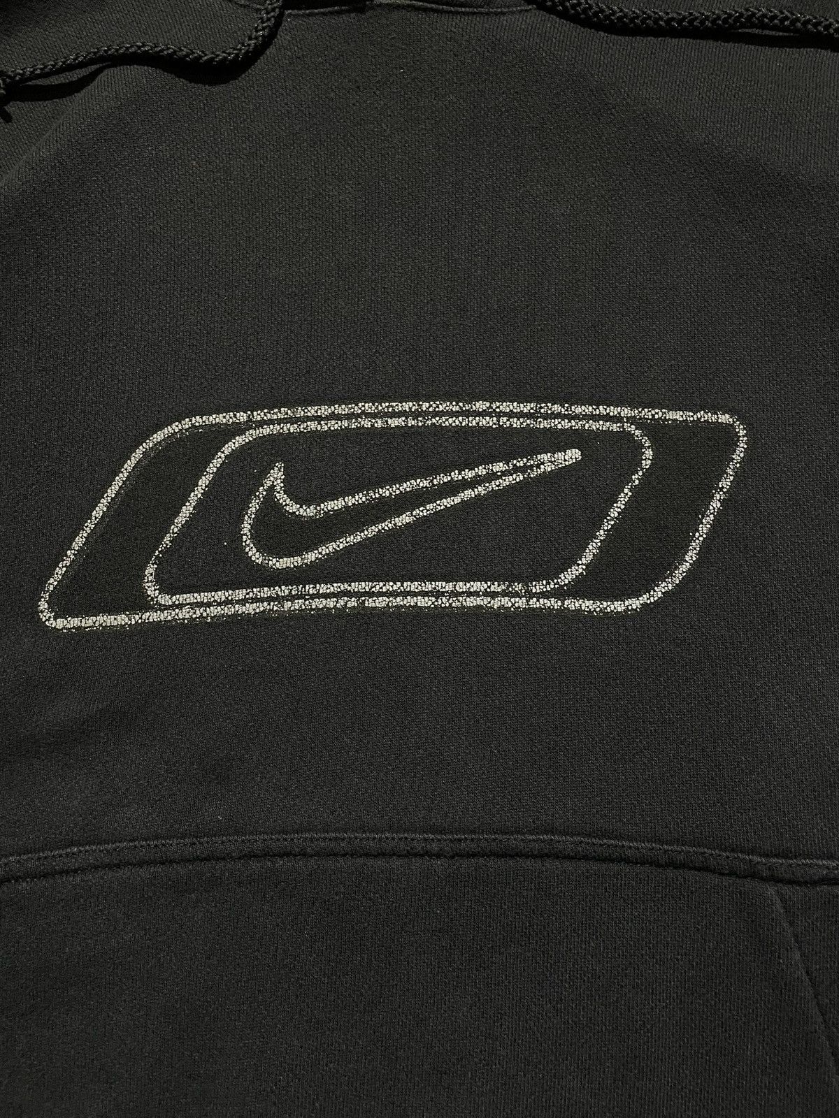 Nike Vintage 90's Hoodie Nike Reflective Size US L / EU 52-54 / 3 - 3 Thumbnail