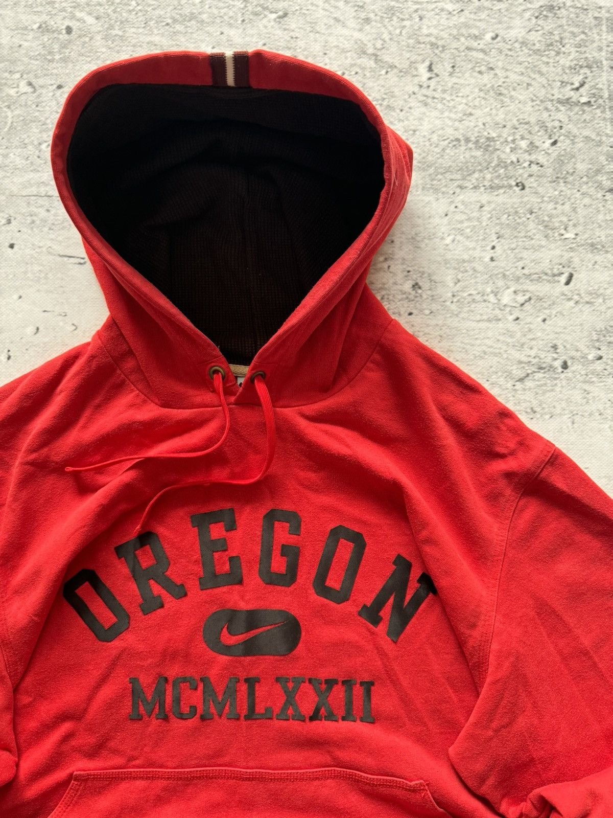 Nike × Vintage NIKE VINTAGE CENTER LOGO OVERSIZE BOXY HOODIE Size US XL / EU 56 / 4 - 4 Thumbnail