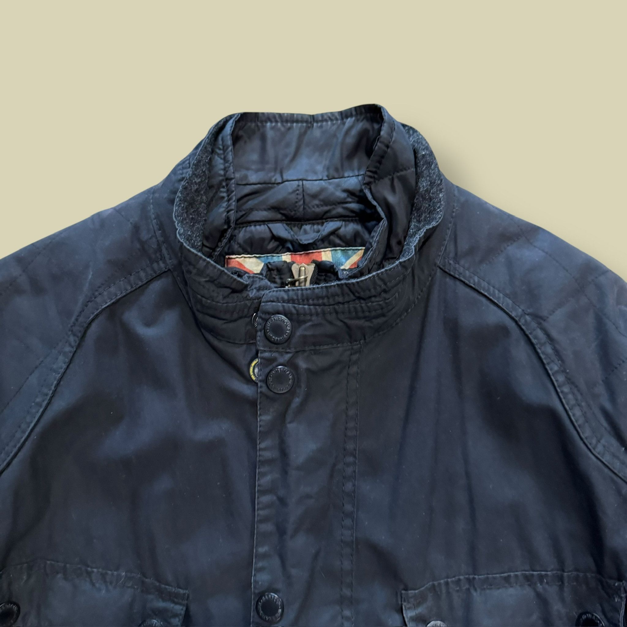 Barbour Barbour International Gauge Wax Jacket Size US XXL / EU 58 / 5 - 2 Thumbnail