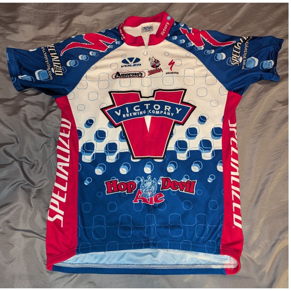 PEARL iZUMi Voler Victory Brewing Co. Bicycle Cycling Jersey Large USA Size US L / EU 52-54 / 3 - 1 Thumbnail