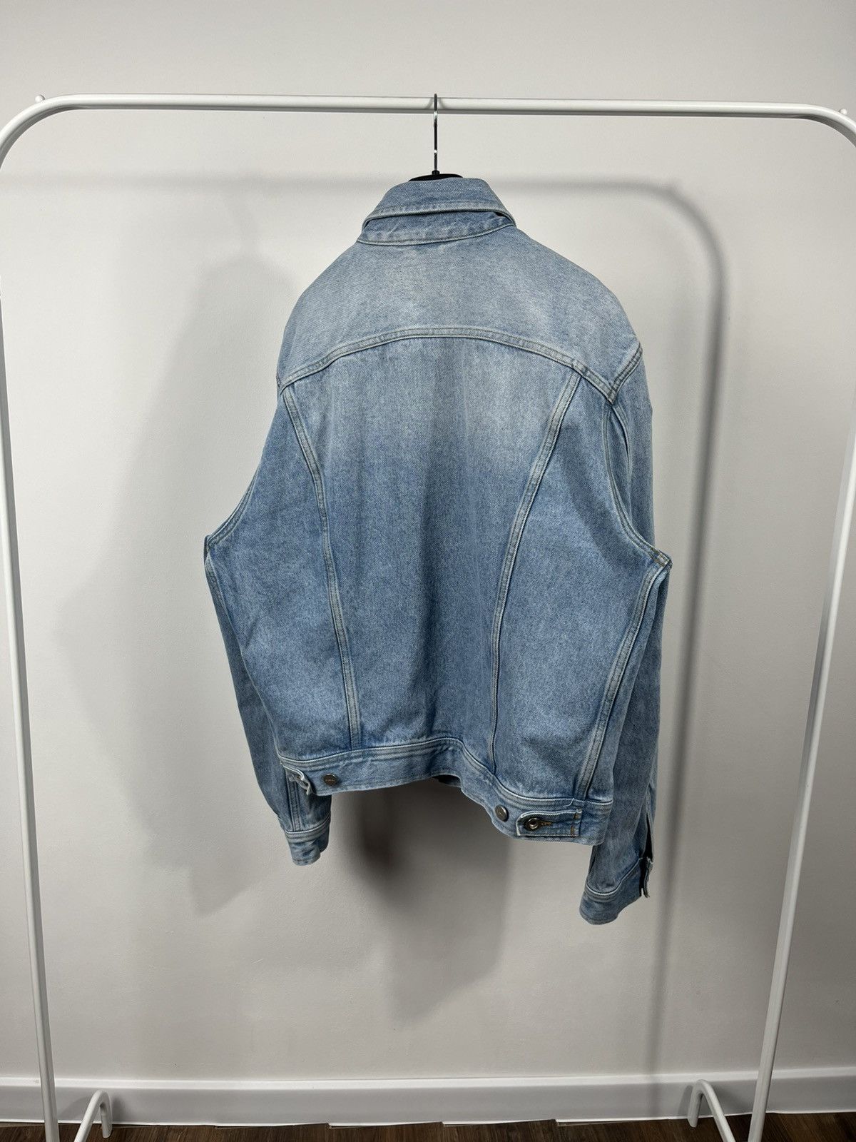 Diesel Diesel light blue denim trucker jacket size L classic fit Size US L / EU 52-54 / 3 - 15 Thumbnail
