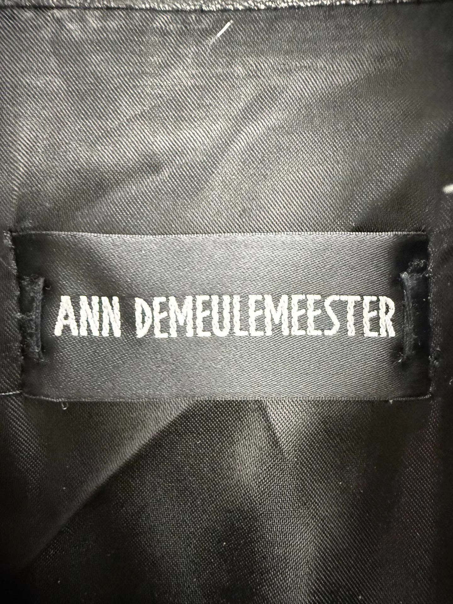Ann Demeulemeester Ann Demeulemeester 24AW Extra Long Biker Coat K20 Size US M / EU 48-50 / 2 - 7 Thumbnail