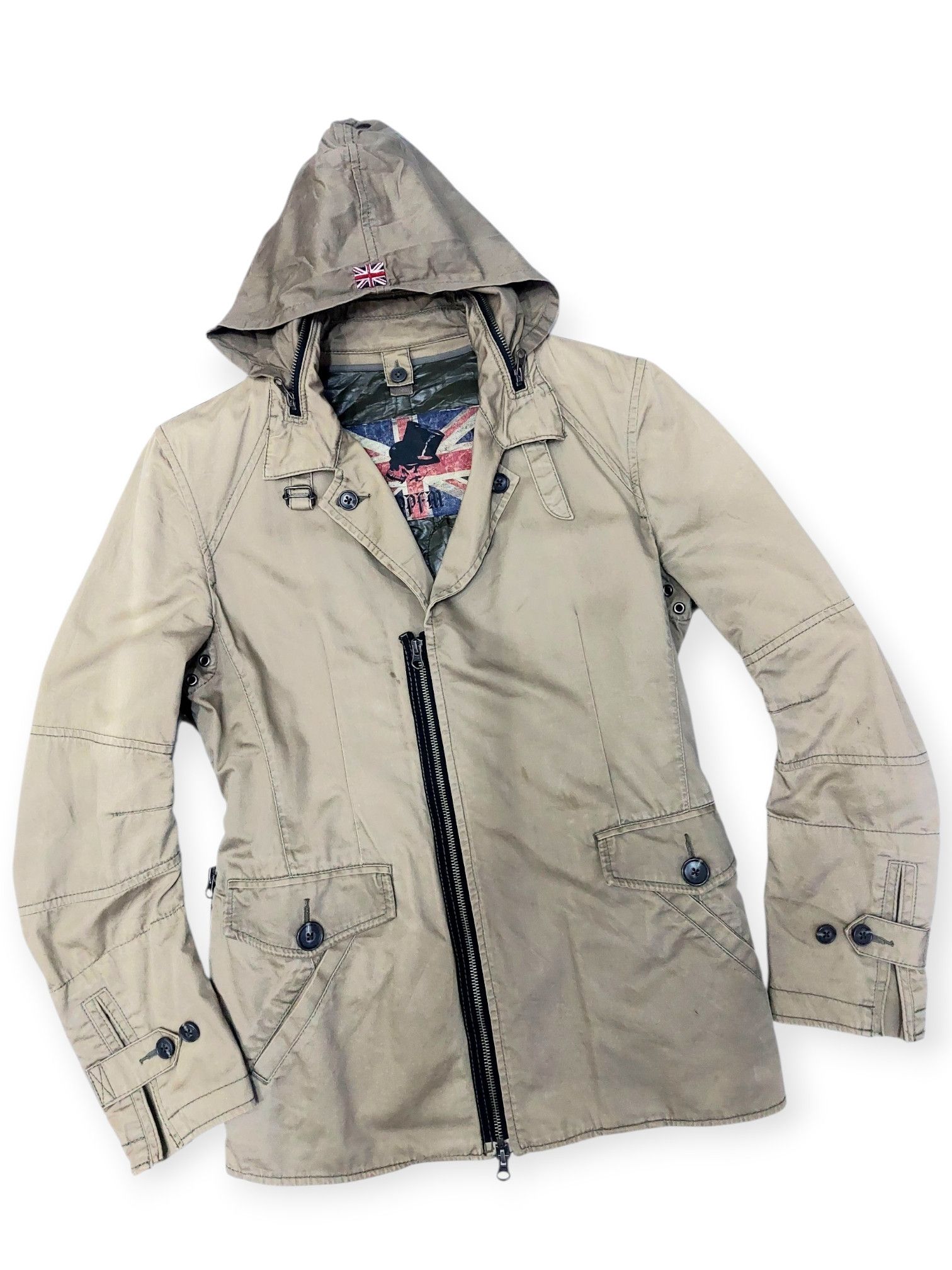 PPFM PPFM Magician Skulls Union Jack Multi-Zipped Jacket Size US M / EU 48-50 / 2 - 1 Thumbnail
