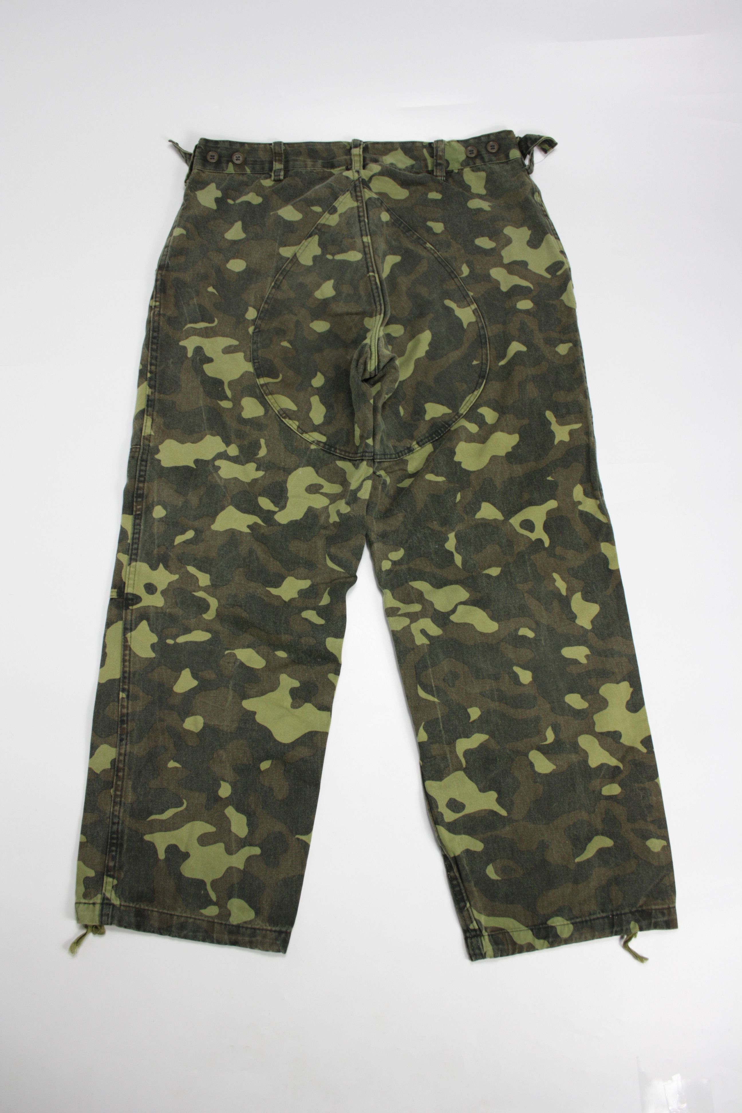 Vintage Military 80-90s Vintage Washed Camo Field Army Pants Size US 32 / EU 48 - 4 Thumbnail