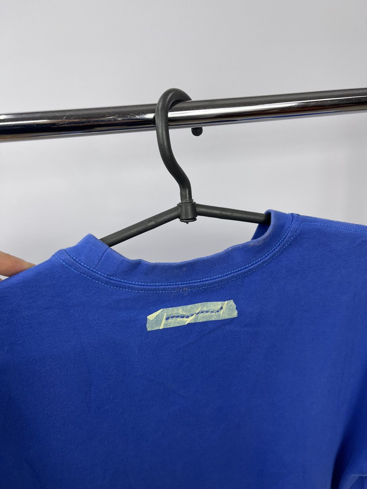 Ader Error Ader Error Central Logo T-Shirt Blue Size A1 Summer 2021 Size US L / EU 52-54 / 3 - 4 Thumbnail
