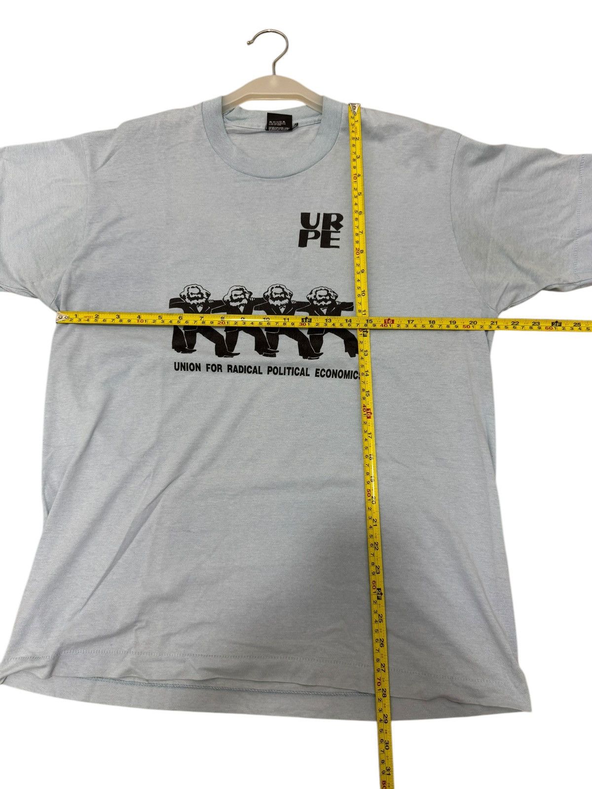 Union LA VINTAGE 80’s UNION FOR RADICAL POLITIC ECONOMY (URPE) TEE Size US M / EU 48-50 / 2 - 7 Thumbnail
