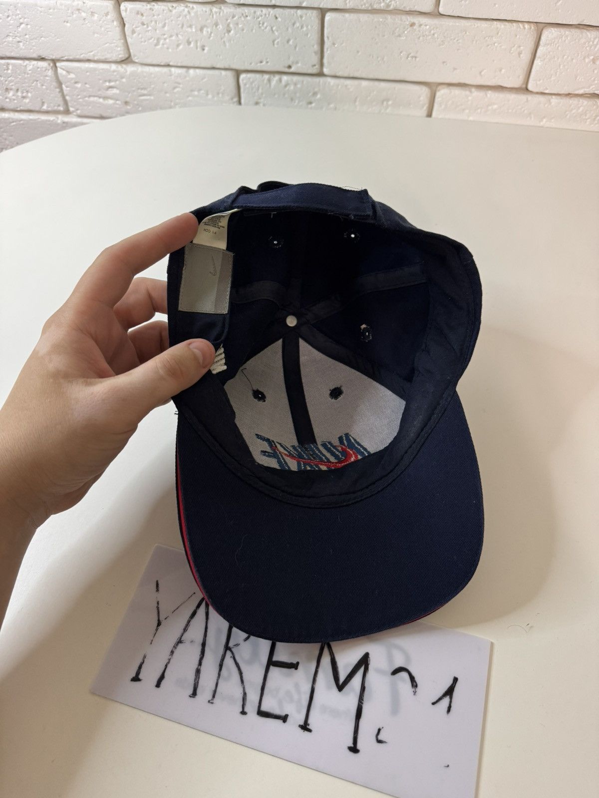 Vintage Nike vintage cap hat Size ONE SIZE - 5 Thumbnail