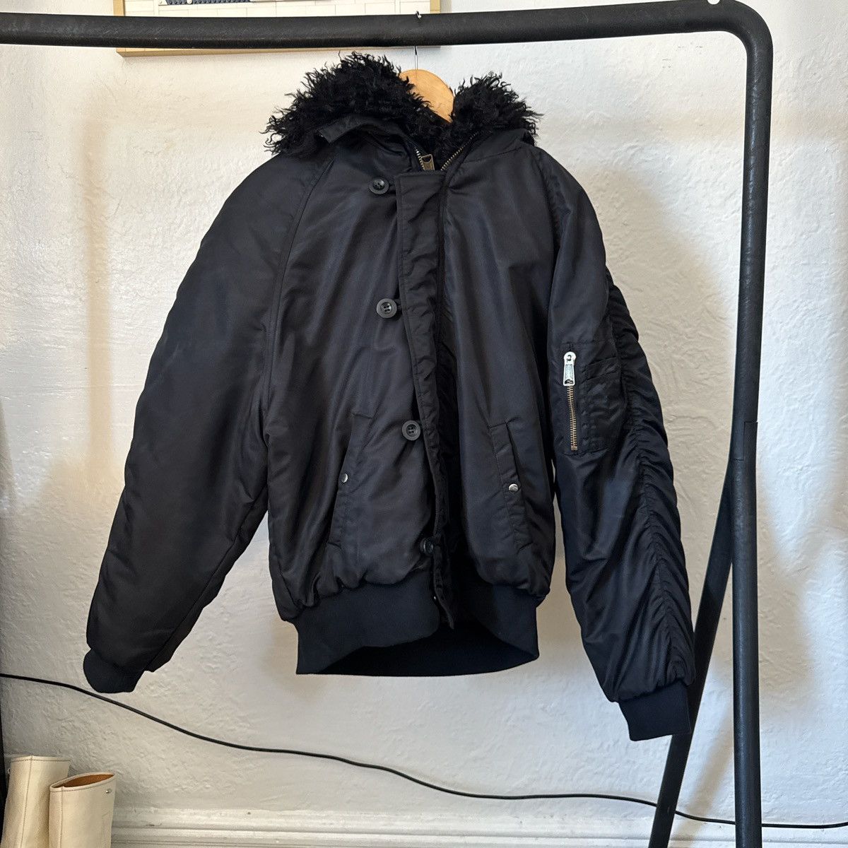 No faith studios bomber jacket
